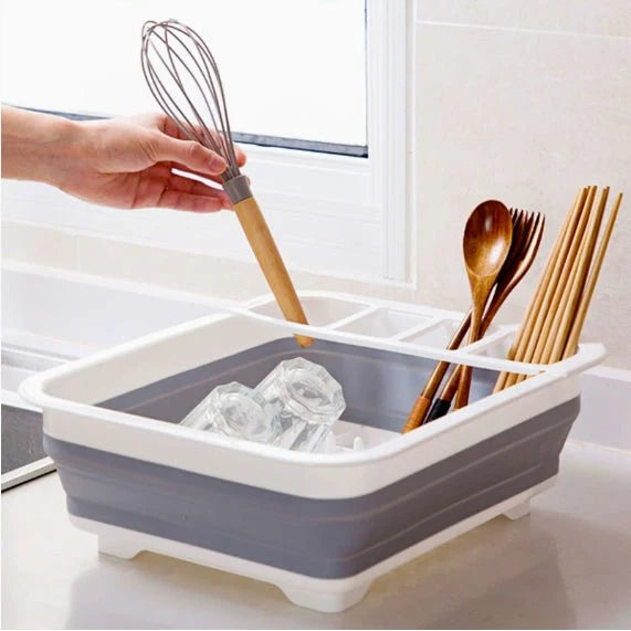 Folding Dish Drying Rack